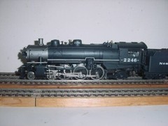 HO Brass NWSL Toby Northern Pacific Q-6 4-6-2 1965 Pro Painted Excellent Runner