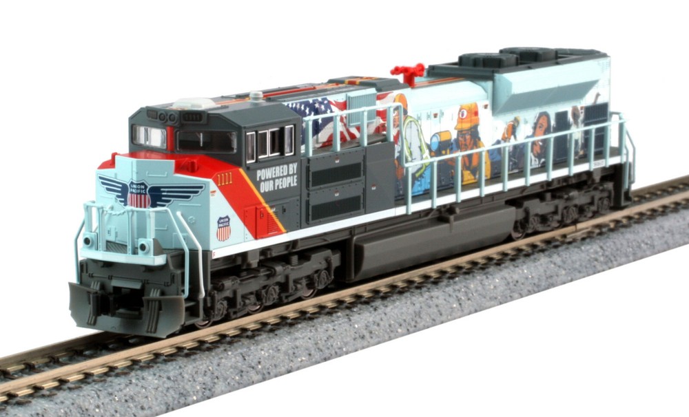 Union Pacific EMD SD70ACe Diesel Locomotive #1111 PBoP Kato 176-8412 N SCALE