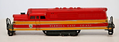 Tempo HO Scale Florida East Coast Diesel Locomotive Shell 1:87 Classic