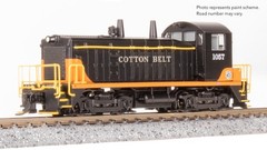Broadway Limited 9389 N Scale Cotton Belt EMD SW7 1057 (Analog DC)