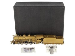 Hallmark Models 1369/1376 HO ATSF 4-6-2 Steam Locomotive & Tender -Unpainted EX