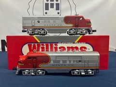 Williams (Repro) Santa Fe F-3 AA Diesel Engine Set w/ True Blast 2 2343