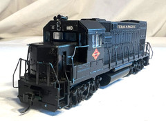 HO GP 15-1 Diesel, Loco, Texas & Pacific, Walthers, repainted, DCC and Sound