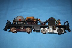 American Flyer T&P Texas and Pacific GP-7 Powered Unit w/Diesel Horn. Runs well