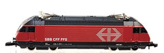 Z Marklin 88441 Swiss Class 460 SBB Electric Loco 5-pole LEDs (tested) NIB