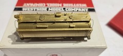 Westside Model Company HO Scale Brass 7300 gal. TENDER Unpainted