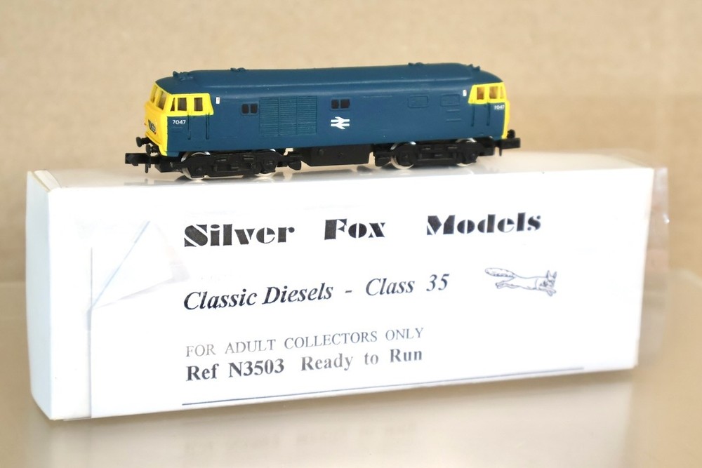 GRAHAM FARISH SILVER FOX MODELS REPAIR BR CLASS 35 HYMEK LOCOMOTIVE 7047 op