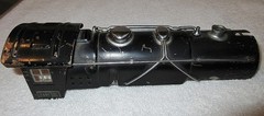 LIONEL #249E PRE WAR STEAMER,BOILER,BLACK W/NICKEL TRIM