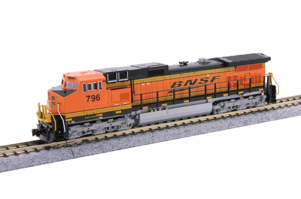 Kato N 176-3518-DCC Santa Fe BNSF Warbonnet GE C44-9W Diesel Locomotive Freight