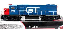 HO ATLAS 10001213 GP38-2 GRAND TRUNK WESTERN GTW # 5831