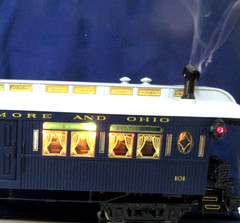 GUAGE 1 ARISTO CRAFT 83109 BALTIMORE & OHIO RAILBUS w/ LIGHTING, SMOKE NEW