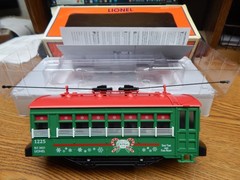 LIONEL 2135140 NORTH POLE CENTRAL TROLLEY USED IN BOX O GAUGE LQQK
