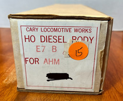 Cary Locomotive Works HO Diesel Body, E7B, for AHM
