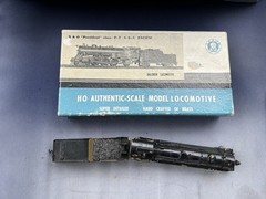 Vintage 1959 Akane HO Brass B&O President Class P7 4-6-2 Stream Locomotive n Box