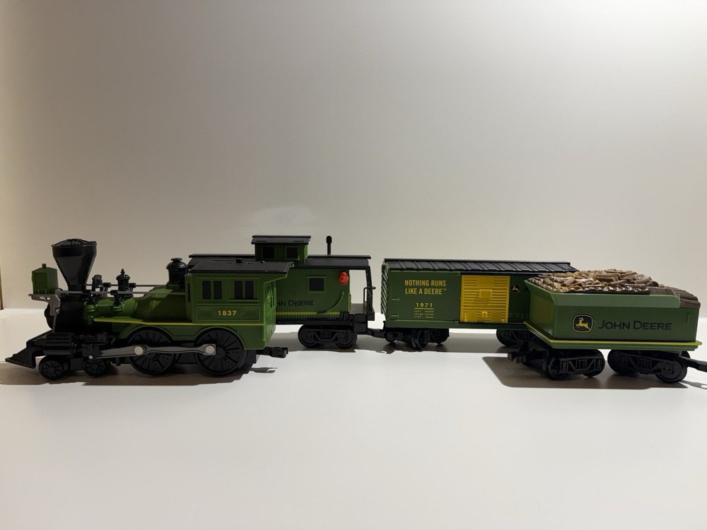 Lionel John Deere Battery Powered Ready-To-Play Train Set 2016 No Remote