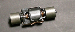 Ho Athearn Diesel locomotive Motor steel flywheels GP9 SD45 SDp45