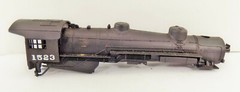 HO / UNBRANDED / LOCOMOTIVE #1523 / PLASTIC SHELL / PARTS