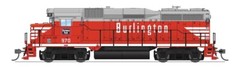 Broadway Limited HO 9133 EMD GP30, CBQ 974, Chinese Red, Paragon4 Sound/DC/DCC