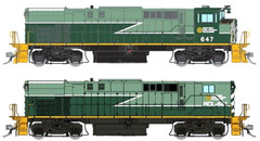 Rapido HO Scale ~ M420 British Columbia Railway #642 & #686 ~ DCC Sound ~ 33529