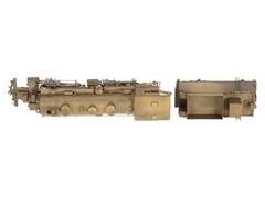 United Models HO Brass Denver & Salt Lake 2-6-6-0 Steam Loco & Tender- Unpainted