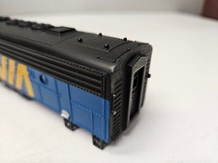 Tyco VIA F7A Diesel Engine Shell Only Blue Yellow Black