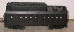Postwar Lionel O 027 233W Whistle Tender Tested Working Lionel Lines Coal Car