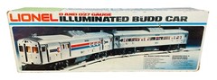 LIONEL ILLUMINATED BUDD CAR AMTRACK DUMMY RDC-4 BAGGAGE MAIL 6-8871 IN BOX O O27