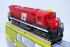 Vintage AHM HO Alco Century 424, Model Power HO 40′ Gondola 8501. OVP.