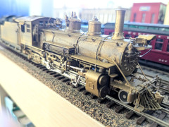 HOn3 BRASS PFM “NEW-HI-GRADE” D&RGW K-27 2-8-2 **BACKHEAD *CAN MOTOR *RUNS G@@D!