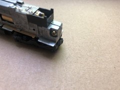 N Scale Kato 17617R U30C or C30-7 Chassis Black DOES NOT FIT REVISED SHELLS