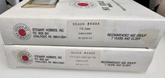 Stewart Hobbies EMD FTA/FTB Powered/Dummy Set Undecorated #5000/5004 NIB