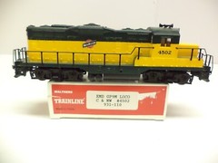 Walthers Ho 931-110, GP-9M locomotive, C&NW 4502