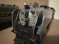 MTH Rail King Union Pacific 4-8-4 FEF Northern Steamer W/Whistle Cab #8444