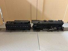 Lionel 2055 Vintage O 4-6-4 Hudson Steam Locomotive with 6026W Tender