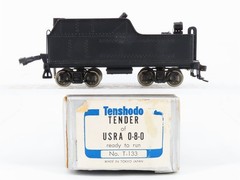 HO Scale Tenshodo BRASS T-133 Unlettered USRA Tender w/Pre-Installed DCC & Sound
