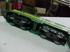 Marx O Scale Western Pacific E7 ABA Diesels