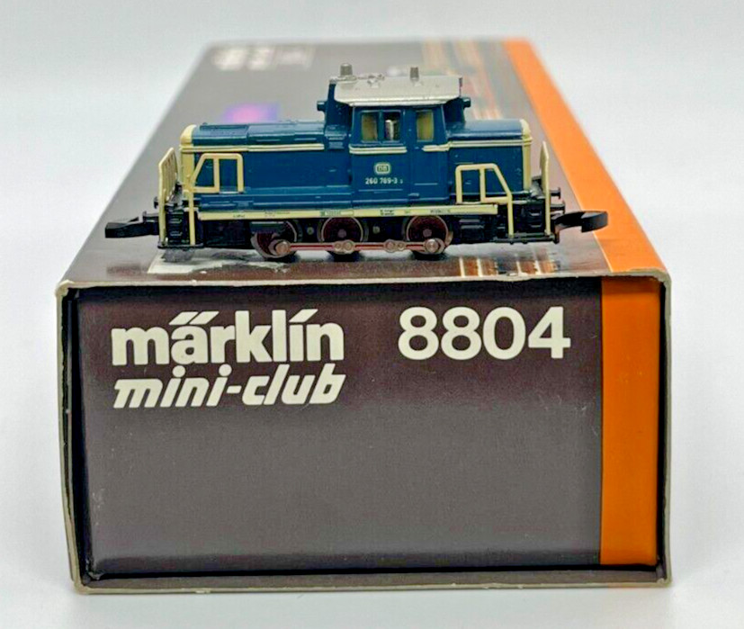 Z Scale Marklin 8804 DB 260 Locomotive Original Box