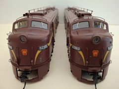 Walthers Proto HO 920-42903 EMD E8 AA Units PRR with ESU LOKSOUND 5 & DCC . NEW