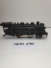 Vintage Marx 490 Steam Locomotive. Runs well