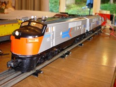 Lionel 6-8466 / 6-8467 O Gauge Amtrak F3 A-A Diesel Locomotives EX/Box TESTED A1
