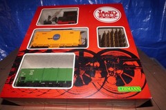 LGB G 20401 Start Set Steam Locomotive Stainz Brown Analog DC in OVP