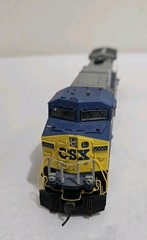 Broadway Limited Blue Line 5057 GE AC6000 CSX #5000 HO
