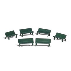 Woodland Scenics O Park Benches WOOA2758 O Figures