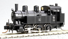 N Scale World Craft 0-6-0 Nansatsu Railway 20-Ton Steam Locomotive #5 Kit Engine