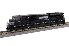 KATO 176-5517-S N SCALE NORFOLK SOUTHERN SD80MAC FACTORY DCC/SOUND RD #7218