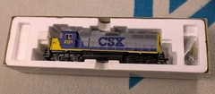 Atlas Master Locomotive Series GP-38 #8968 CSX #2121 EMD Diesel New Open Box