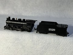 Nice Bachman Santa Fe Prairie 2-6-2 Lighted/Smoke HOLoco
