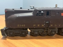Lionel Postwar O Pennsylvania 2340 Tuscan Red 5 Stripe GG-1 Electric Locomotive