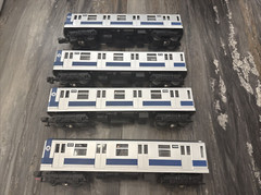 Railking By MTH 1970 4 Car Subway Set New York Transit 30-2122-1 w/Proto-Sound