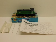 Athearn Blue Box Burlington Northern SW1000 Diesel Engine #372-Unpowered Dummy